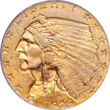 1929 PCGS MS-63.