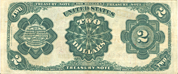 1891 $2.00.  VF.