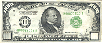 1928 $1,000.00 St. Louis.  CHCU.