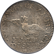 1792 PCGS VF-25.