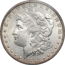 1882-CC PCGS MS-63.