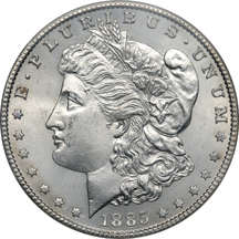 1885-CC PCGS MS-64.