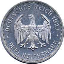 Three German Weimar Republic Commemoratives.