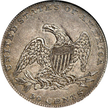 1837 NGC AU-58.