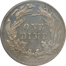 1886 PCGS PF-64.