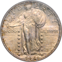 1924-D PCGS MS-65.