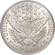 1892 PCGS MS-64.