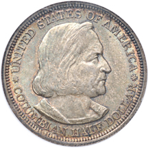 1893 Columbian. NGC MS-64.