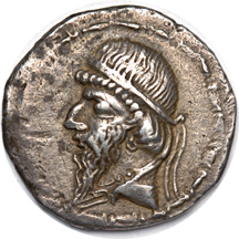 Drachms of the Parthian King Mithradates I 171-138 B.C.E.