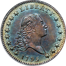 1795 2 Leaves, O-119, R-4. NCS Genuine.