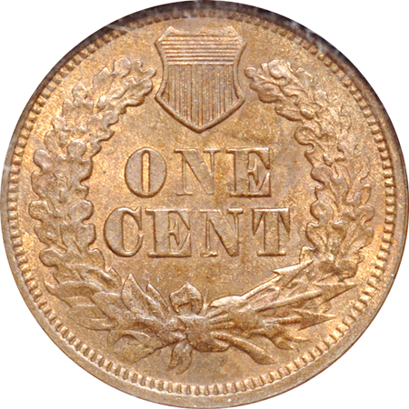 1867 NGC MS-65 RB.