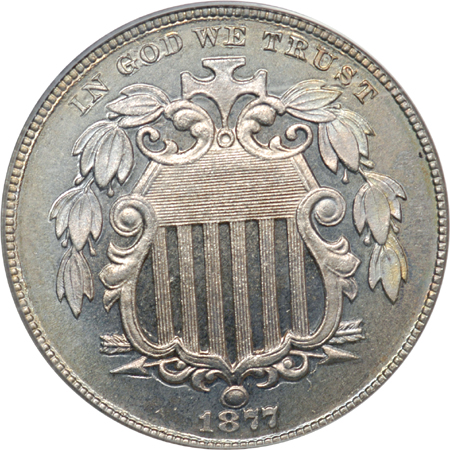 1877 PCGS PF-66.