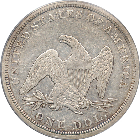 1843 PCGS VF-25.