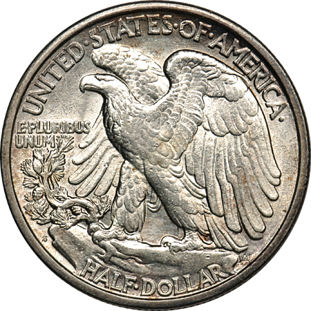 1917-S Reverse. MS-62+.