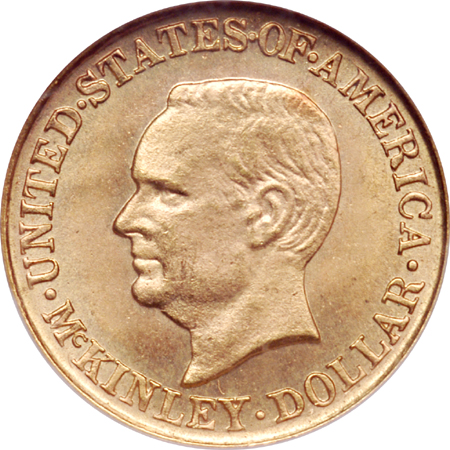 1916 McKinley. NGC MS-66.