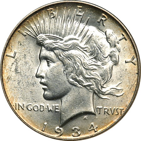 1934-D Small D. ANACS MS-63.