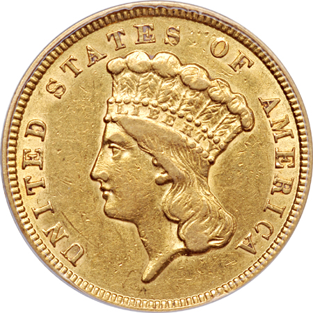 1854 ANACS XF-45.