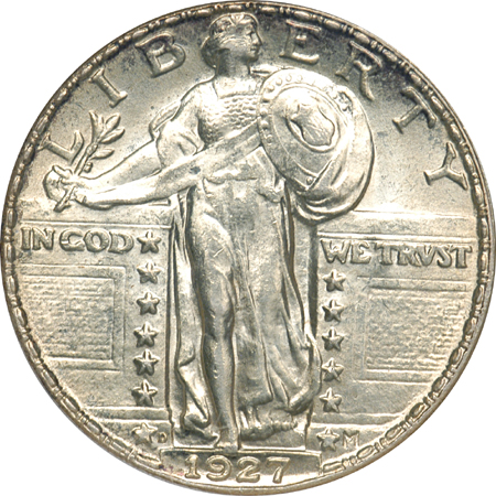 1927-D ANACS MS-62.