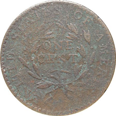 1794 Head of 1794 S-44, R-1. ANACS VF-20 Details Corroded.