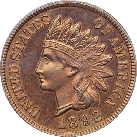 1892 ANACS PF-63 RB.