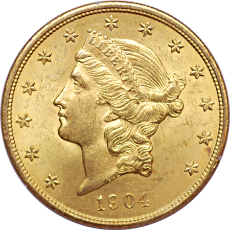 1904 PCGS MS-62.