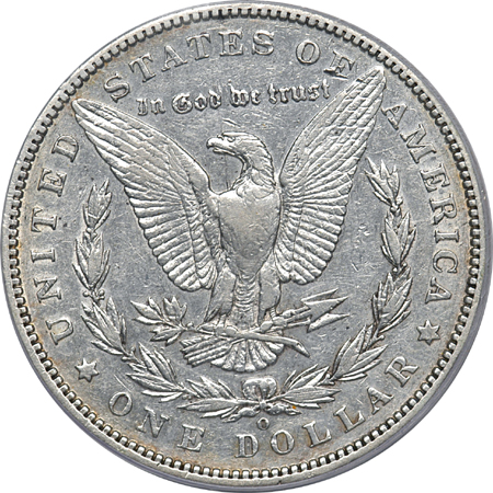 1895-O PCGS XF-40.