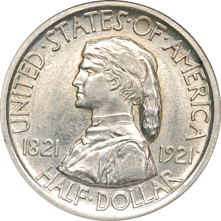 1921 Missouri. NGC MS-62.