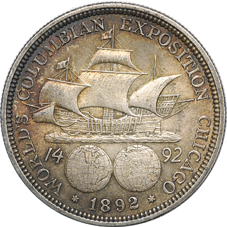 Three 1892 and Six 1893 Columbian Silver Commemoratives.