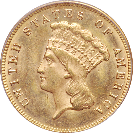 1874 PCGS MS-62.