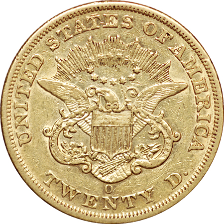 1851-O AU-50.