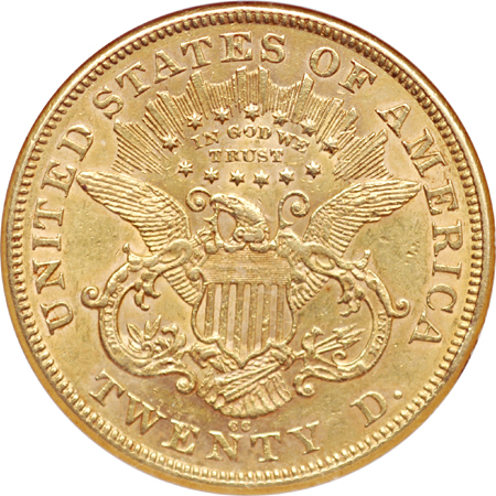 1875-CC NGC AU-55.