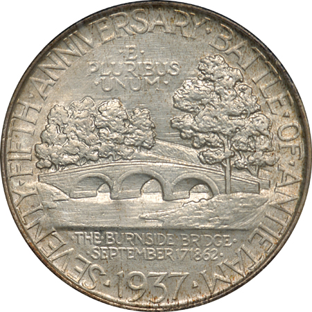 1937 Antietam. NGC MS-65.