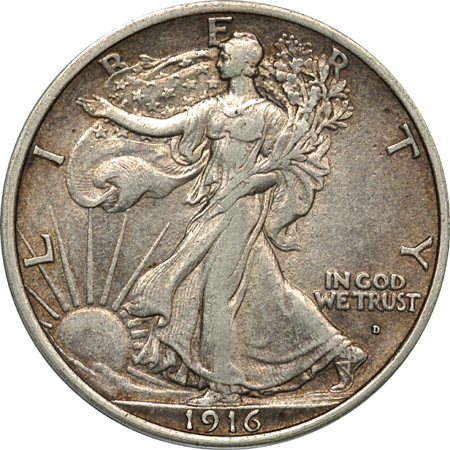 1916-D ANACS AU-50.