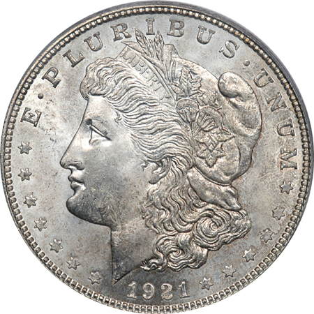 Six 1921-D PCGS MS-65.