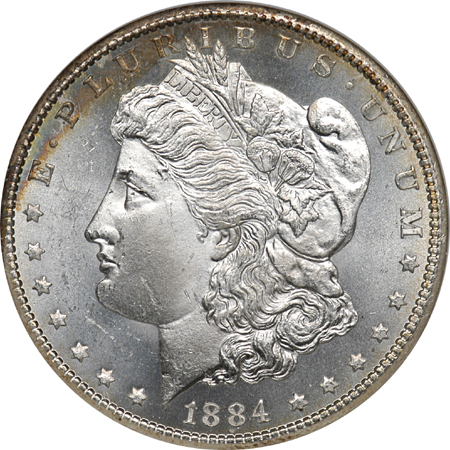 1884-CC ANACS MS-65.