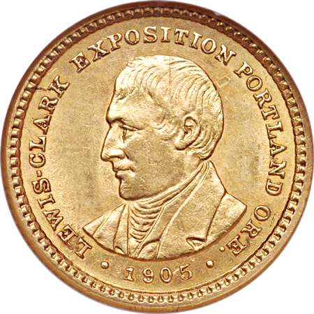 1905 Lewis & Clark. NGC MS-62.