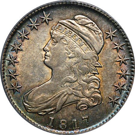 1817 PCGS AU-53.