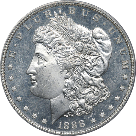 1888 PCGS MS-64 DMPL.