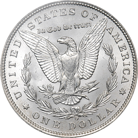 1889-O PCGS MS-64.