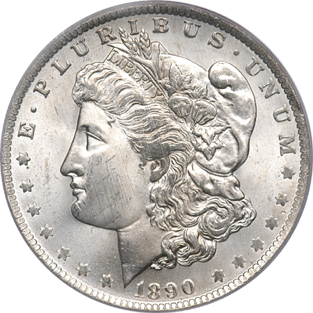 1890-O PCGS MS-64.