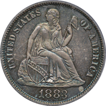 1883 PCGS PF-64.