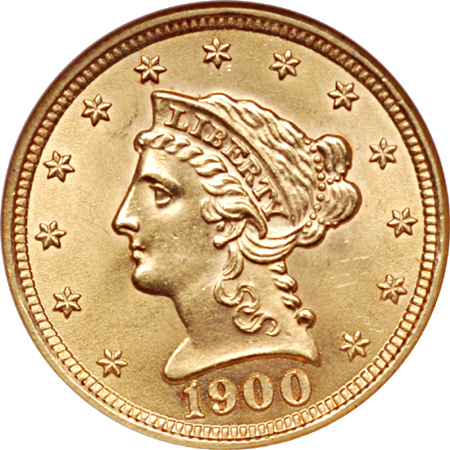 1900 ANACS MS-62.