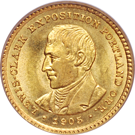 1905 Lewis & Clark. PCGS MS-64.