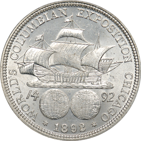 1892 Columbian. PCGS MS-66.