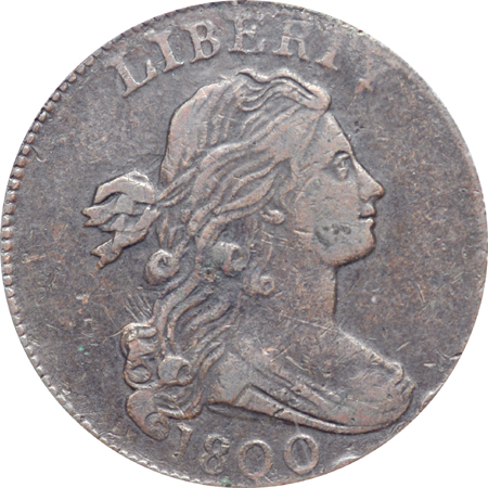 1800 S-209, R-3. PCGS VF-25.