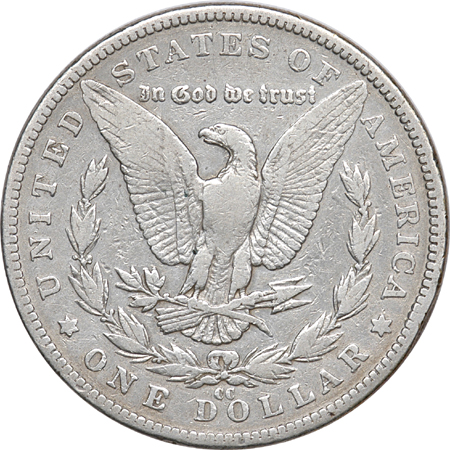 1889-CC VF-20 Cleaned.