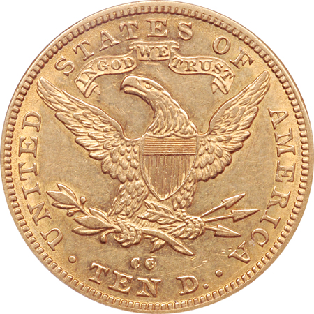 1882-CC PCGS AU-55.