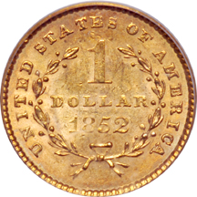 1852 PCGS MS-63.