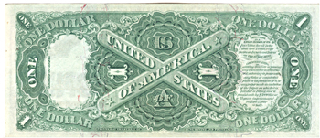 1880 $1.00.  Small Seal. CU.