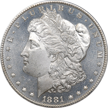 1881-CC PCGS MS-65 PL.